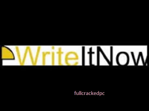 WriteItNow 6.1.6k With Crack Serial Key Free Download 2024