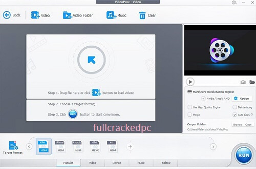 VideoProc 6.3 Crack + Serial Key For Windows Download 2024
