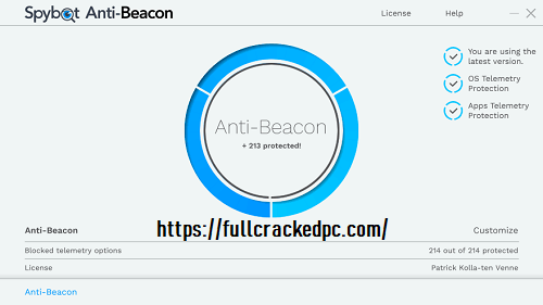 Spybot Anti-Beacon 3.9.00 Crack + License Key Download 2024
